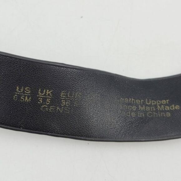 Franco Sarto Sandal, Black Leather 6.5 EUC - Picture 7 of 8